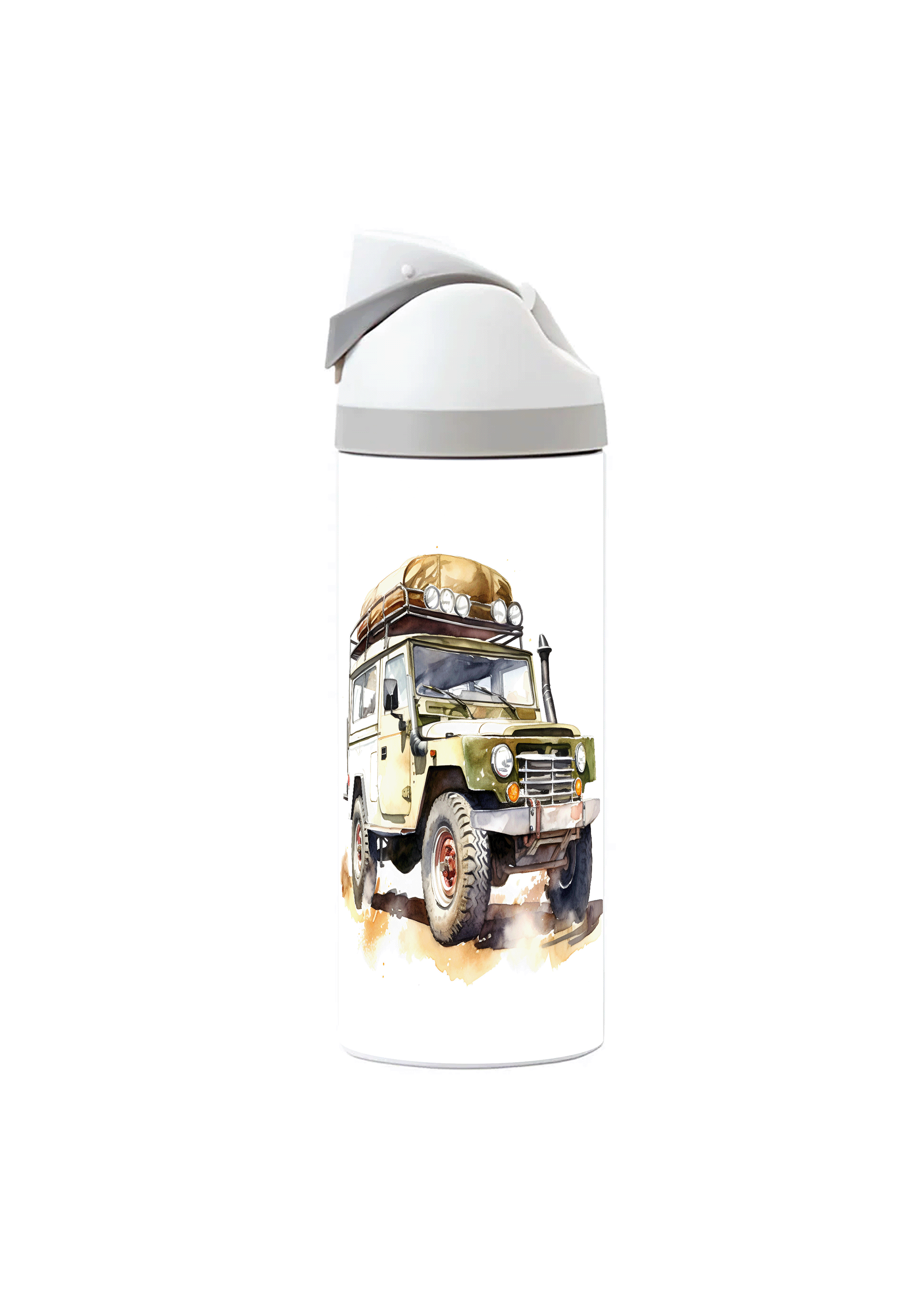 Classic 4x4 One Touch Thermal Drinks Bottle - Off Roader Bottle